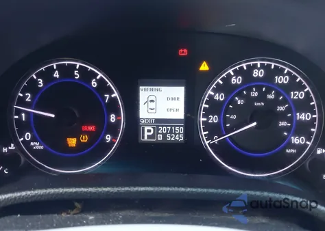 2013 Infiniti G37X z USA, uszkodzony, nr VIN JN1CV6AR8DM352338